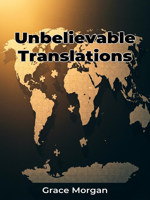 Title details for Unbelievable Translations by Grace Morgan - Available